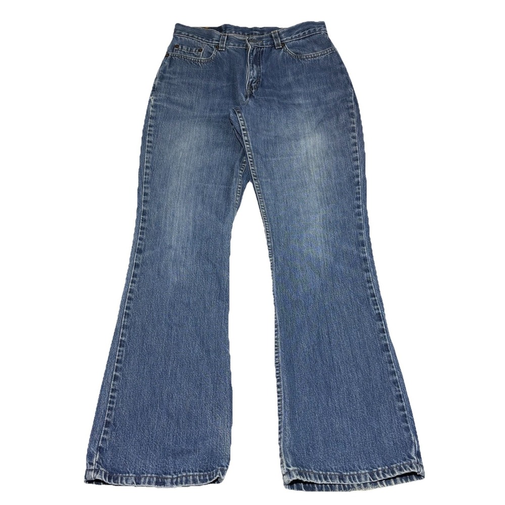Vintage Levi's 515 Made in USA Boot Cut Jeans Womens 10M 100% Cotton Y2K (30x31)